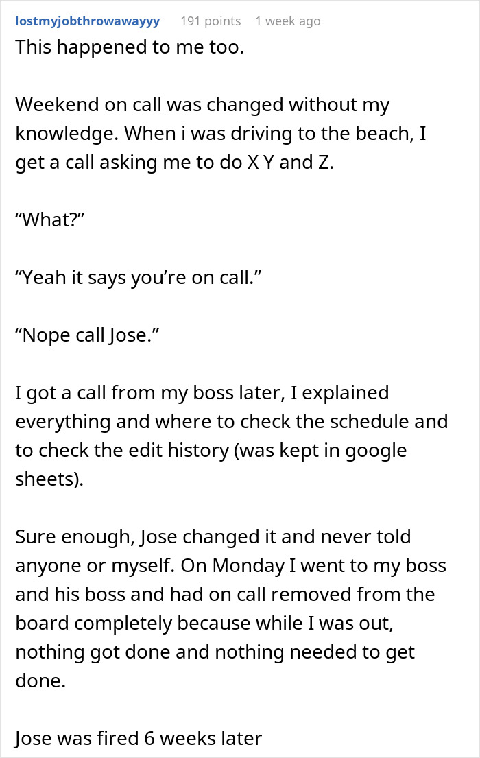 Employee Gets Their Schedule Done By Manager Who “Hates” Them, Wakes Up On Their Day Off To A Voicemail Asking Why They Aren’t At Work Employee Gets Their Schedule Done By Manager Who “Hates” Them, Wakes Up On Their Day Off To A Voicemail Asking Why They Aren’t At Work