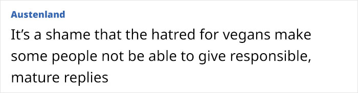 Parent Takes Vegan Daughter To A Restaurant, Waitress Reveals Her ‘Vegan’ Dish Had Butter In It, Leaving The Parent Livid Parent Takes Vegan Daughter To A Restaurant, Waitress Reveals Her ‘Vegan’ Dish Had Butter In It, Leaving The Parent Livid