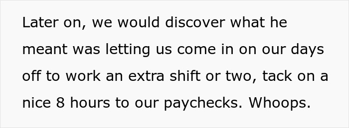 “Someone Parked Their RV In The Parking Lot”: Store Manager Authorizes All Overtime, Workers Use Every Minute Of It “Someone Parked Their RV In The Parking Lot”: Store Manager Authorizes All Overtime, Workers Use Every Minute Of It