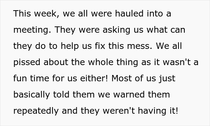 Management Tell Employees They Can’t Use Their Phones After Work, Regret It Almost Immediately Management Tell Employees They Can’t Use Their Phones After Work, Regret It Almost Immediately