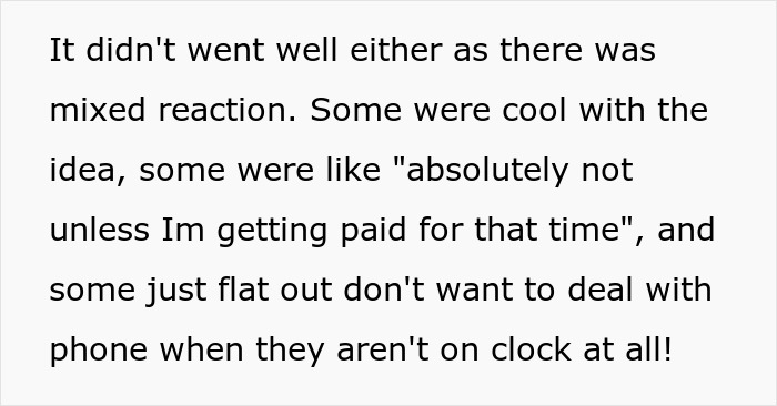 Management Tell Employees They Can’t Use Their Phones After Work, Regret It Almost Immediately Management Tell Employees They Can’t Use Their Phones After Work, Regret It Almost Immediately