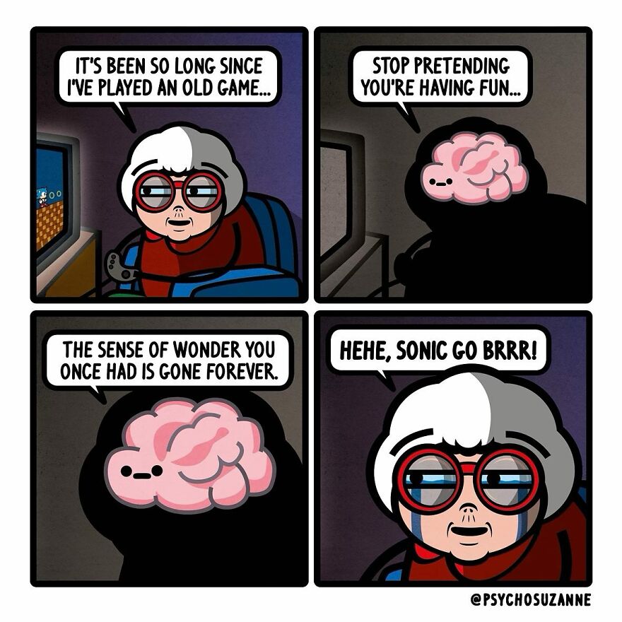 21 New Comics About A Granny And Other Random Hilarious Situations By “Psycho Suzanne” 21 New Comics About A Granny And Other Random Hilarious Situations By “Psycho Suzanne”