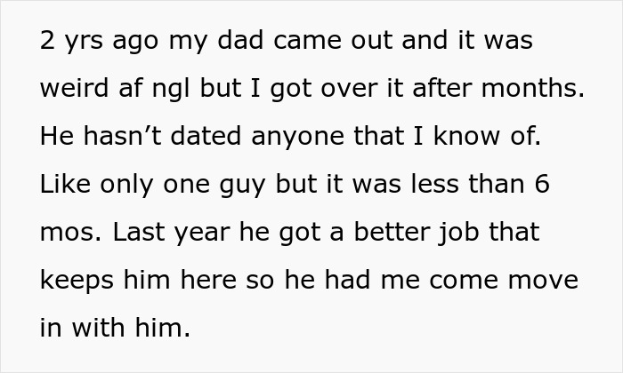 Teen Tells Dad He’ll Leave The House If He Won’t Stop Bringing Random Men Over