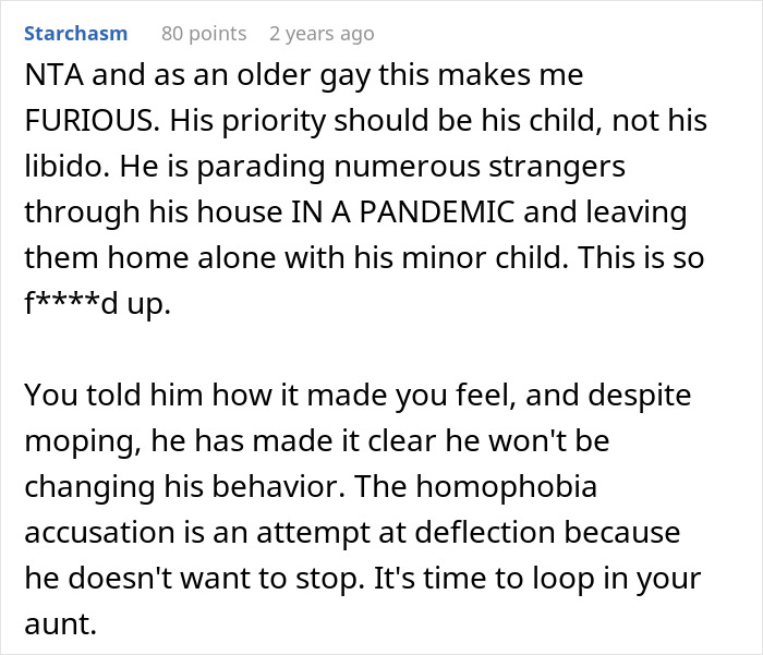 Teen Tells Dad He’ll Leave The House If He Won’t Stop Bringing Random Men Over