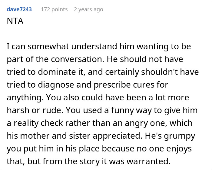 Guy Starts Mansplaining Periods To His Little Sister During Family Dinner, His Fiancée Asks Him A Question That Shuts Him Down Guy Starts Mansplaining Periods To His Little Sister During Family Dinner, His Fiancée Asks Him A Question That Shuts Him Down