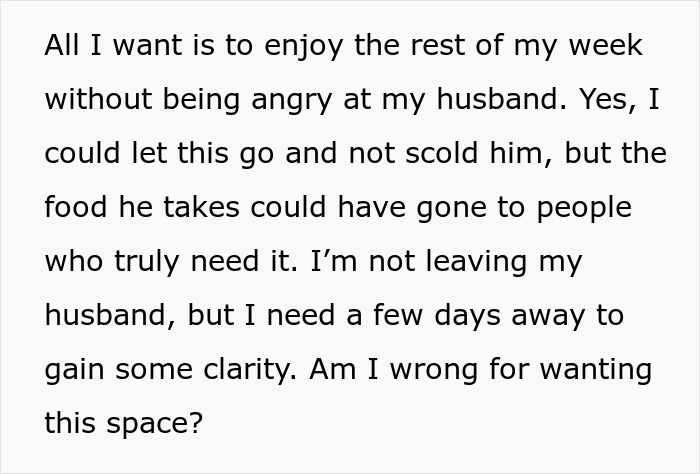 Woman Gets Into A Fight With Her Husband Over Him Taking Food From The Needy, He Refuses To Stop Woman Gets Into A Fight With Her Husband Over Him Taking Food From The Needy, He Refuses To Stop