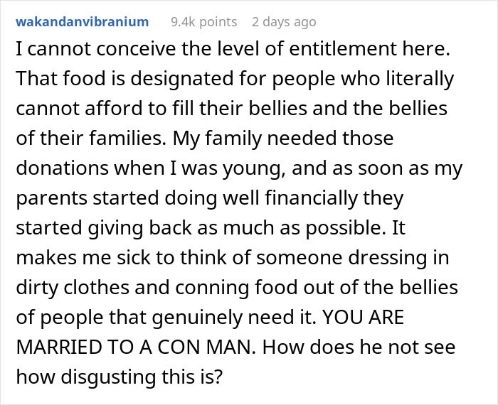 Woman Gets Into A Fight With Her Husband Over Him Taking Food From The Needy, He Refuses To Stop Woman Gets Into A Fight With Her Husband Over Him Taking Food From The Needy, He Refuses To Stop