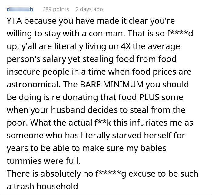 Woman Gets Into A Fight With Her Husband Over Him Taking Food From The Needy, He Refuses To Stop Woman Gets Into A Fight With Her Husband Over Him Taking Food From The Needy, He Refuses To Stop
