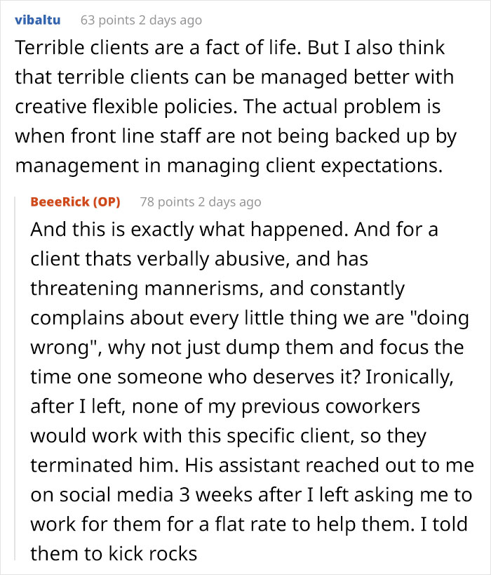 Boss Made To Eat His Words After Telling Star Employee To “Gain Some Perspective” For Refusing To Add 3 Hr Commute To Workday Boss Made To Eat His Words After Telling Star Employee To “Gain Some Perspective” For Refusing To Add 3 Hr Commute To Workday