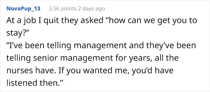 Boss Made To Eat His Words After Telling Star Employee To “Gain Some Perspective” For Refusing To Add 3 Hr Commute To Workday Boss Made To Eat His Words After Telling Star Employee To “Gain Some Perspective” For Refusing To Add 3 Hr Commute To Workday