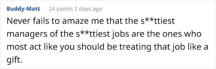 Boss Made To Eat His Words After Telling Star Employee To “Gain Some Perspective” For Refusing To Add 3 Hr Commute To Workday Boss Made To Eat His Words After Telling Star Employee To “Gain Some Perspective” For Refusing To Add 3 Hr Commute To Workday