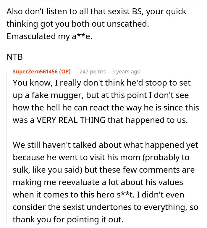 “He Assured Me He’d Protect Me”: Man, Obsessed With Being A Hero, Goes Off On GF For Ruining His Moment When Faced With Knife-Wielding Attacker “He Assured Me He’d Protect Me”: Man, Obsessed With Being A Hero, Goes Off On GF For Ruining His Moment When Faced With Knife-Wielding Attacker