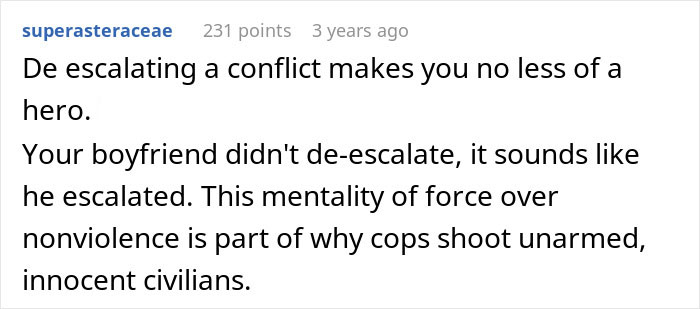 “He Assured Me He’d Protect Me”: Man, Obsessed With Being A Hero, Goes Off On GF For Ruining His Moment When Faced With Knife-Wielding Attacker “He Assured Me He’d Protect Me”: Man, Obsessed With Being A Hero, Goes Off On GF For Ruining His Moment When Faced With Knife-Wielding Attacker