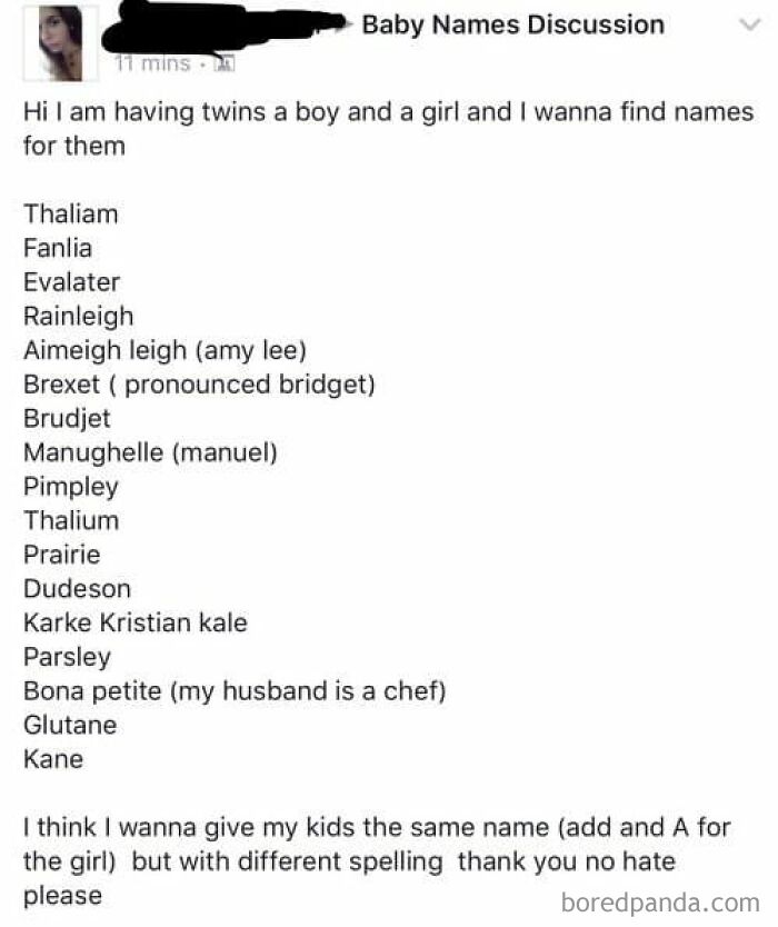 “You Named Her What???”: 30 Of The Most Unfortunate Names Parents Gave Their Children (New Pics) “You Named Her What???”: 30 Of The Most Unfortunate Names Parents Gave Their Children (New Pics)