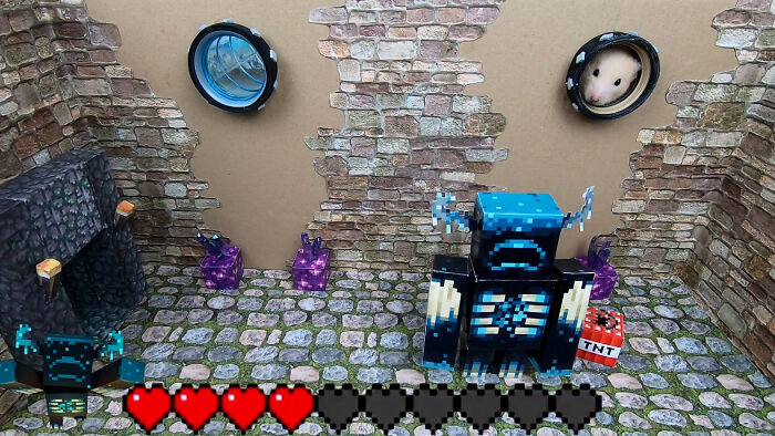 I Created A Maze Inspired By Minecraft And Let My Hamster Homa Explore It I Created A Maze Inspired By Minecraft And Let My Hamster Homa Explore It