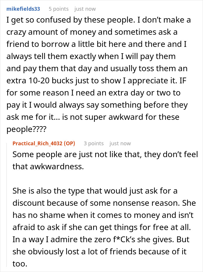 Person Feels Used And Abused For Constantly Paying For Their Friend And Never Getting Reimbursed Unless Reminded
