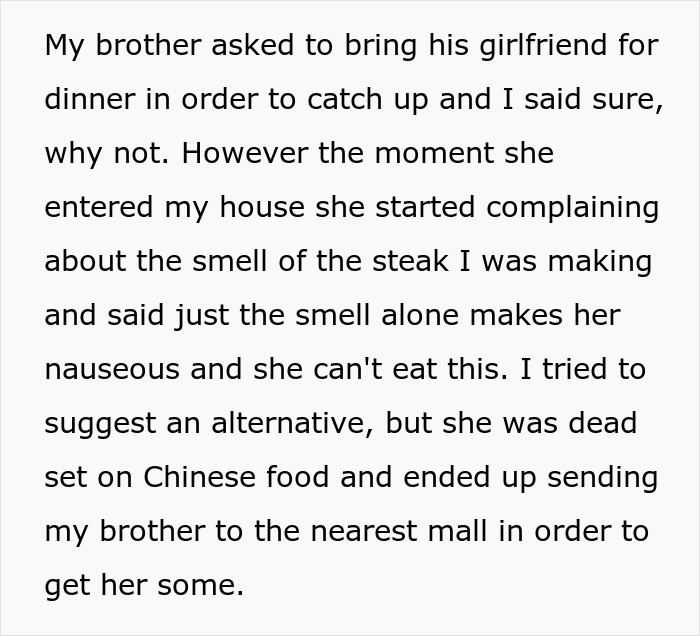 “[Am I The Jerk] For Yelling At My Brother&rsquo;s Pregnant Girlfriend And Kicking Them Both Out Of My House After She Threw Away My Food?”