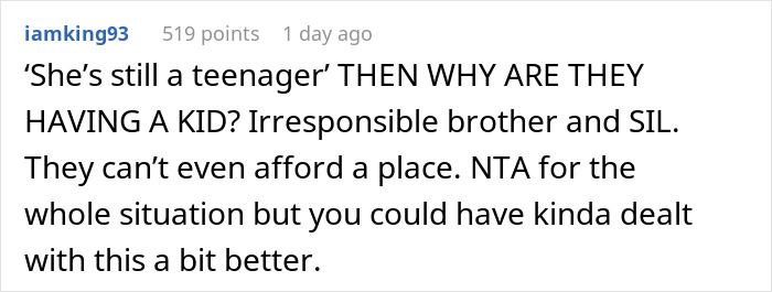 “[Am I The Jerk] For Yelling At My Brother&rsquo;s Pregnant Girlfriend And Kicking Them Both Out Of My House After She Threw Away My Food?”