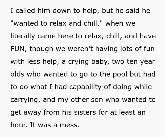 Pregnant Mom Of 5 Threatens To Kick Her Oldest Son Out For Not Helping With The Kids, Another Son Finds Her Post Online And Exposes Her Dirty Laundry