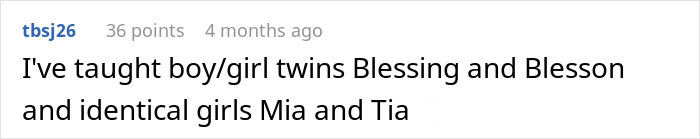 “Brick And Stone Wall”: People Share The Most Unfortunate Names Parents Gave Their Twins After Teacher Blasts Her Students’ Parents “Brick And Stone Wall”: People Share The Most Unfortunate Names Parents Gave Their Twins After Teacher Blasts Her Students’ Parents