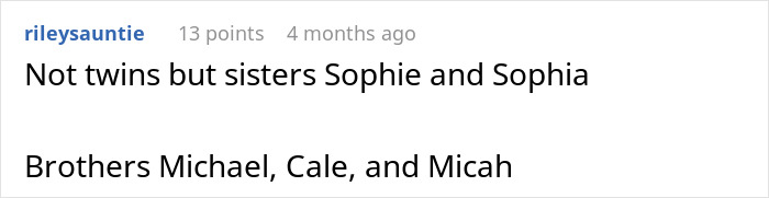 “Brick And Stone Wall”: People Share The Most Unfortunate Names Parents Gave Their Twins After Teacher Blasts Her Students’ Parents “Brick And Stone Wall”: People Share The Most Unfortunate Names Parents Gave Their Twins After Teacher Blasts Her Students’ Parents