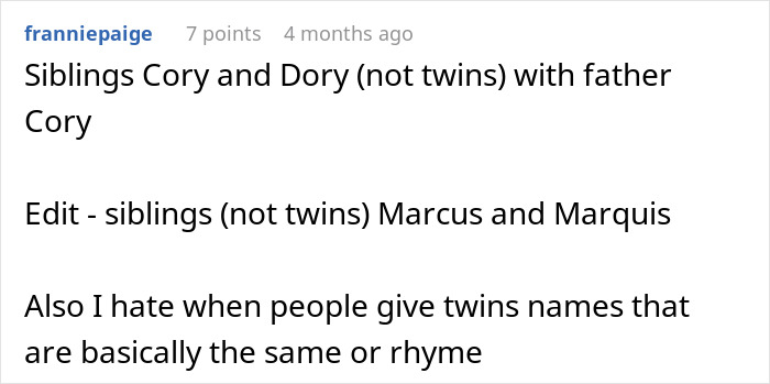 “Brick And Stone Wall”: People Share The Most Unfortunate Names Parents Gave Their Twins After Teacher Blasts Her Students’ Parents “Brick And Stone Wall”: People Share The Most Unfortunate Names Parents Gave Their Twins After Teacher Blasts Her Students’ Parents