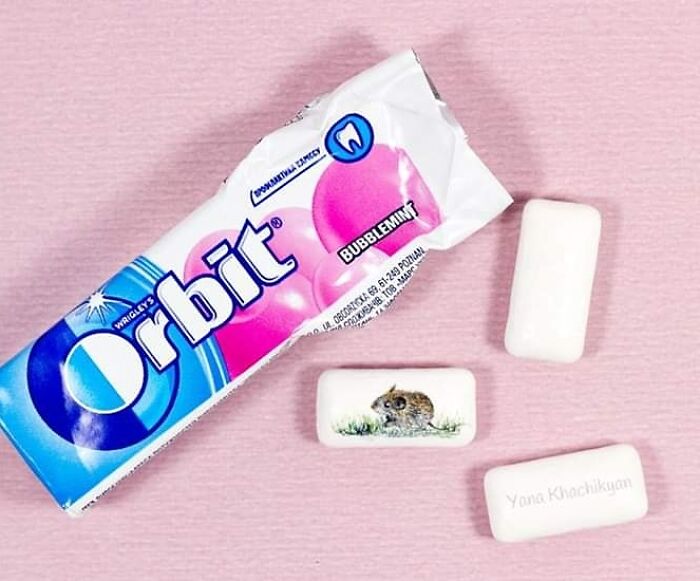 It Took Me Several Years To Realize That There Are No Limits To The Way I Use Painting Materials, So Here Are 39 Tiny Paintings That I Painted On Various Surfaces It Took Me Several Years To Realize That There Are No Limits To The Way I Use Painting Materials, So Here Are 39 Tiny Paintings That I Painted On Various Surfaces