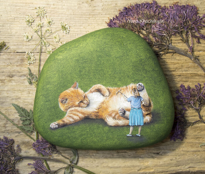 It Took Me Several Years To Realize That There Are No Limits To The Way I Use Painting Materials, So Here Are 39 Tiny Paintings That I Painted On Various Surfaces It Took Me Several Years To Realize That There Are No Limits To The Way I Use Painting Materials, So Here Are 39 Tiny Paintings That I Painted On Various Surfaces