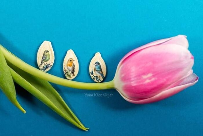 It Took Me Several Years To Realize That There Are No Limits To The Way I Use Painting Materials, So Here Are 39 Tiny Paintings That I Painted On Various Surfaces It Took Me Several Years To Realize That There Are No Limits To The Way I Use Painting Materials, So Here Are 39 Tiny Paintings That I Painted On Various Surfaces