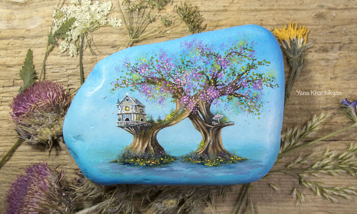 It Took Me Several Years To Realize That There Are No Limits To The Way I Use Painting Materials, So Here Are 39 Tiny Paintings That I Painted On Various Surfaces It Took Me Several Years To Realize That There Are No Limits To The Way I Use Painting Materials, So Here Are 39 Tiny Paintings That I Painted On Various Surfaces