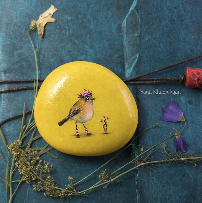 It Took Me Several Years To Realize That There Are No Limits To The Way I Use Painting Materials, So Here Are 39 Tiny Paintings That I Painted On Various Surfaces It Took Me Several Years To Realize That There Are No Limits To The Way I Use Painting Materials, So Here Are 39 Tiny Paintings That I Painted On Various Surfaces