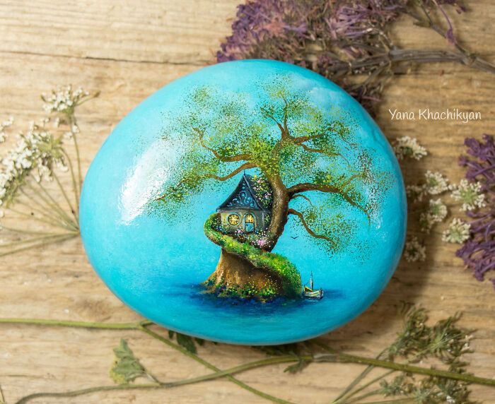 It Took Me Several Years To Realize That There Are No Limits To The Way I Use Painting Materials, So Here Are 39 Tiny Paintings That I Painted On Various Surfaces It Took Me Several Years To Realize That There Are No Limits To The Way I Use Painting Materials, So Here Are 39 Tiny Paintings That I Painted On Various Surfaces