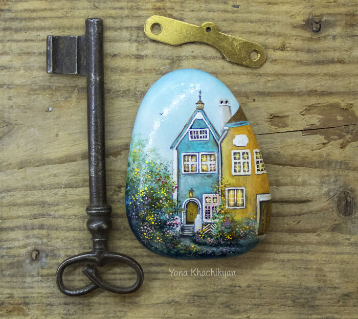 It Took Me Several Years To Realize That There Are No Limits To The Way I Use Painting Materials, So Here Are 39 Tiny Paintings That I Painted On Various Surfaces It Took Me Several Years To Realize That There Are No Limits To The Way I Use Painting Materials, So Here Are 39 Tiny Paintings That I Painted On Various Surfaces