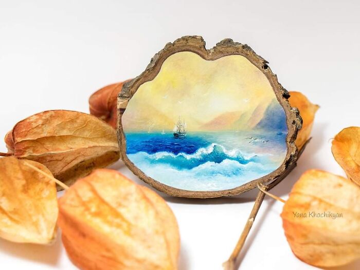 It Took Me Several Years To Realize That There Are No Limits To The Way I Use Painting Materials, So Here Are 39 Tiny Paintings That I Painted On Various Surfaces It Took Me Several Years To Realize That There Are No Limits To The Way I Use Painting Materials, So Here Are 39 Tiny Paintings That I Painted On Various Surfaces