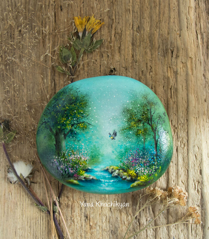 It Took Me Several Years To Realize That There Are No Limits To The Way I Use Painting Materials, So Here Are 39 Tiny Paintings That I Painted On Various Surfaces It Took Me Several Years To Realize That There Are No Limits To The Way I Use Painting Materials, So Here Are 39 Tiny Paintings That I Painted On Various Surfaces