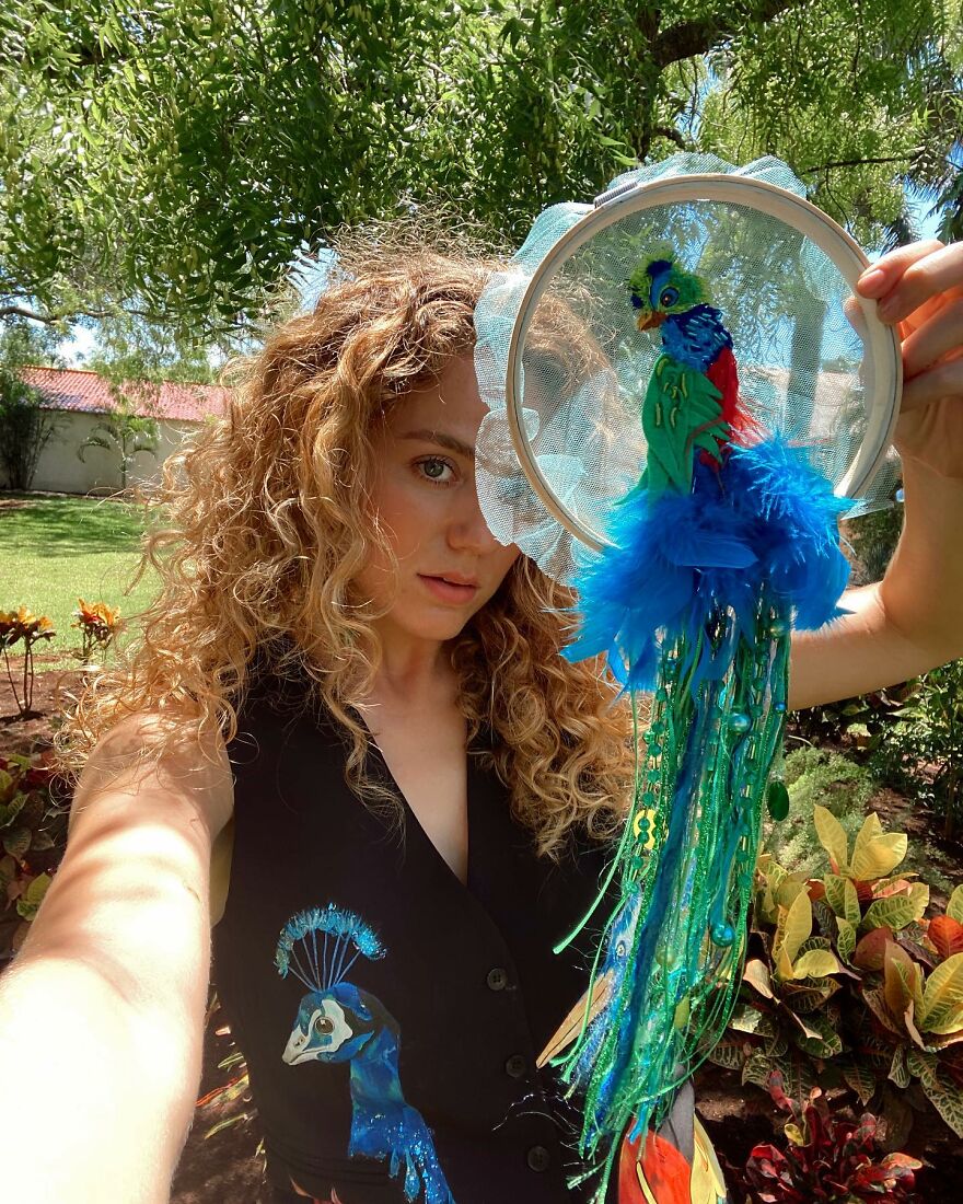 I Use Various Art Mediums To Create Embroidery, Clothing And Accessories Based On My Heritage And Life In Mexico (25 Pics) I Use Various Art Mediums To Create Embroidery, Clothing And Accessories Based On My Heritage And Life In Mexico (25 Pics)