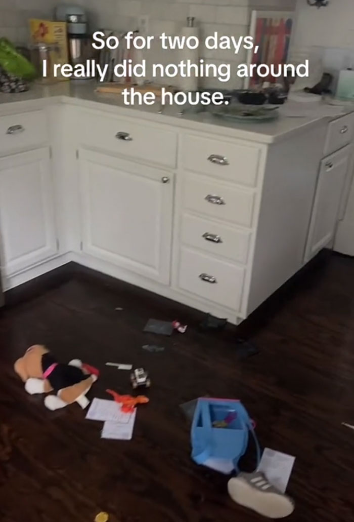 “My Husband Made A Comment That I Do Nothing Around The House. So For Two Days, I Really Did Nothing” “My Husband Made A Comment That I Do Nothing Around The House. So For Two Days, I Really Did Nothing”