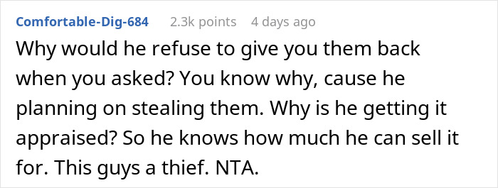 &#8220;I Told Him I Will Be Calling The Cops&#8221;: Woman Gets Friend Fired After He &#8220;Borrowed&#8221; Her Special Books To Get Them Appraised As A &#8220;Surprise&#8221;