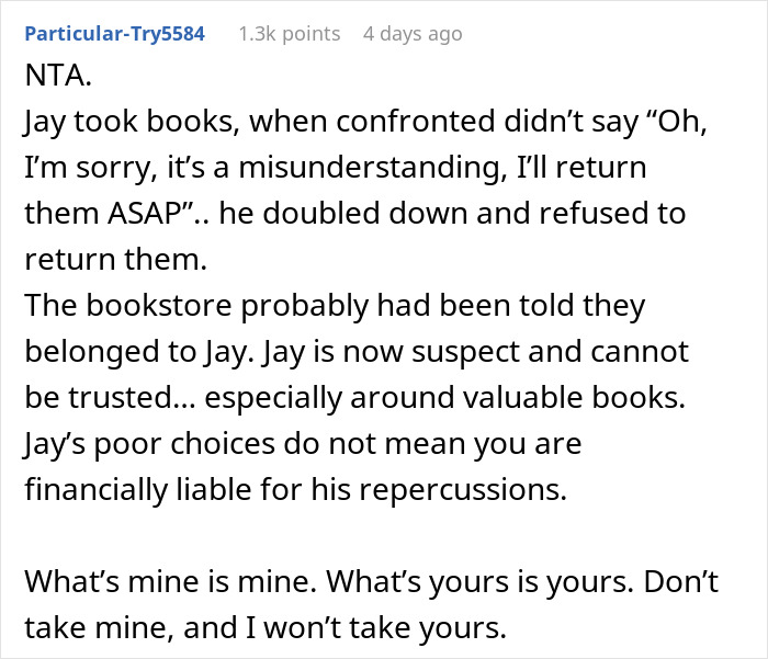 &#8220;I Told Him I Will Be Calling The Cops&#8221;: Woman Gets Friend Fired After He &#8220;Borrowed&#8221; Her Special Books To Get Them Appraised As A &#8220;Surprise&#8221;