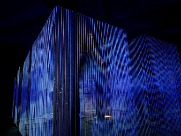 20 String Installations As A Futuristic Form Of Sculpture Are A Part Of Our Project “Decode The Code” (New Pics)