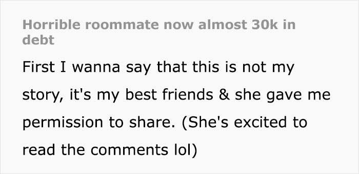 Woman Gets Not-So-Petty Revenge On Horrible Ex-Roommate, Leaving Her 28 Grand In Debt Woman Gets Not-So-Petty Revenge On Horrible Ex-Roommate, Leaving Her 28 Grand In Debt