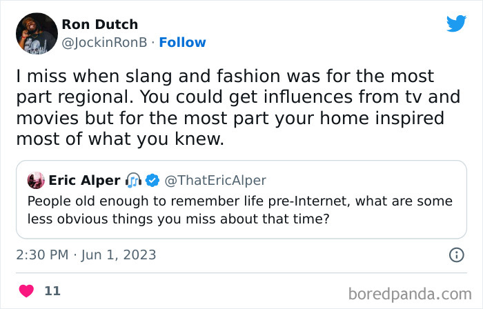 People Old Enough To Remember Life Pre-Internet Are Sharing What They Miss The Most About That Time (30 Tweets) People Old Enough To Remember Life Pre-Internet Are Sharing What They Miss The Most About That Time (30 Tweets)