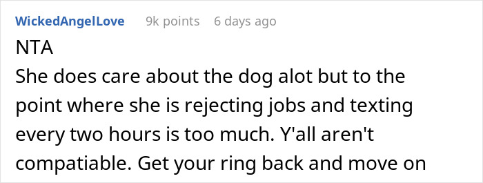 &ldquo;[Am I The Jerk] For Leaving The Engagement Dinner Due To My Fianc&eacute;e&rsquo;s Obsession With The Dog?&rdquo;