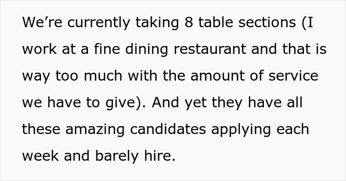 Employee Shares The Truth About Restaurants Being ‘Short-Staffed’ Due To Lack Of Hiring, Not Because ‘No One Wants To Work’ Employee Shares The Truth About Restaurants Being ‘Short-Staffed’ Due To Lack Of Hiring, Not Because ‘No One Wants To Work’