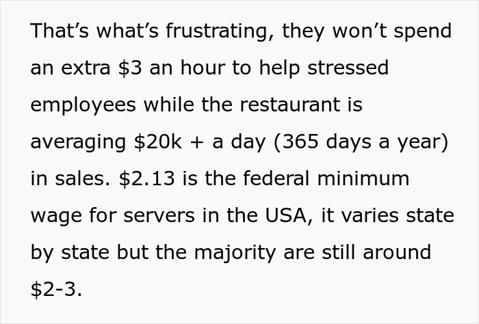 Employee Shares The Truth About Restaurants Being ‘Short-Staffed’ Due To Lack Of Hiring, Not Because ‘No One Wants To Work’ Employee Shares The Truth About Restaurants Being ‘Short-Staffed’ Due To Lack Of Hiring, Not Because ‘No One Wants To Work’