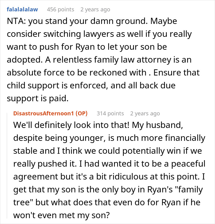 Woman’s Ex Finds Out What Her New Husband Does For A Living, Demands Child Support Be Dropped Woman’s Ex Finds Out What Her New Husband Does For A Living, Demands Child Support Be Dropped