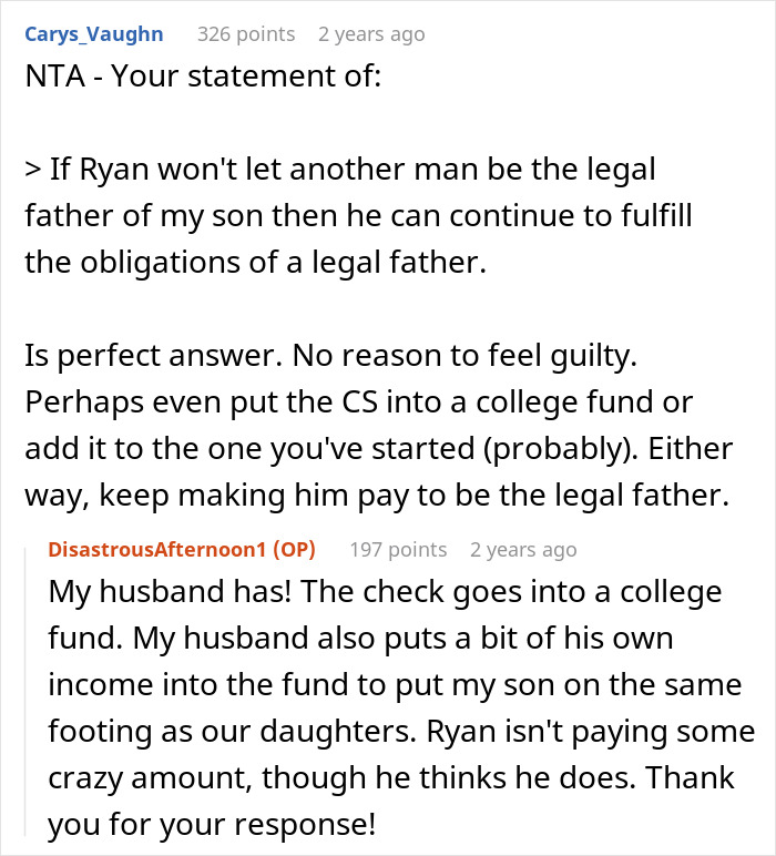 Woman’s Ex Finds Out What Her New Husband Does For A Living, Demands Child Support Be Dropped Woman’s Ex Finds Out What Her New Husband Does For A Living, Demands Child Support Be Dropped