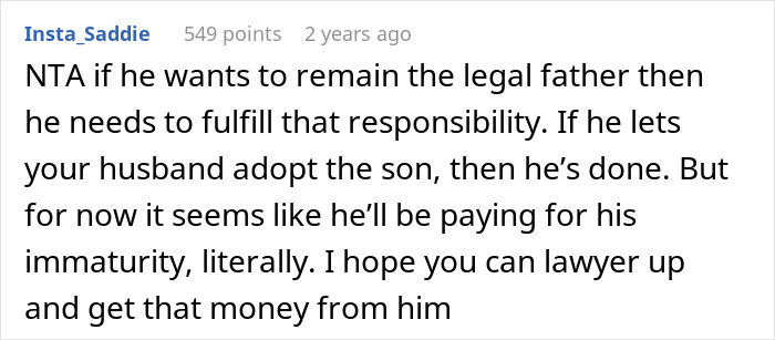 Woman’s Ex Finds Out What Her New Husband Does For A Living, Demands Child Support Be Dropped Woman’s Ex Finds Out What Her New Husband Does For A Living, Demands Child Support Be Dropped