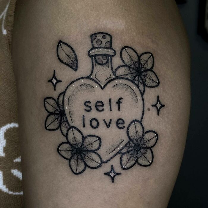 No Pessimistic Thoughts Could Rival These 94 Self-Love Tattoo Ideas No Pessimistic Thoughts Could Rival These 94 Self-Love Tattoo Ideas