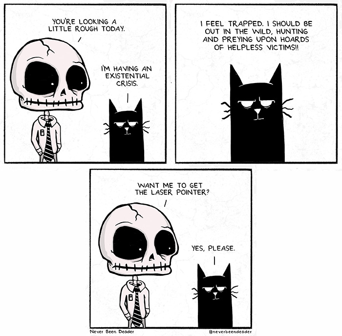 My 30 Comics “Never Been Deader” Infused With Relatable Humorous Darkness My 30 Comics “Never Been Deader” Infused With Relatable Humorous Darkness